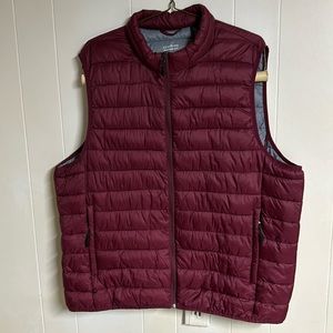 Lightweight insulated vest jacket